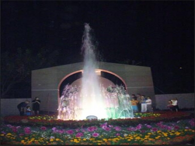 川外附小喷泉完工案例-重庆喷泉公司