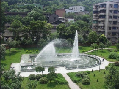 重庆綦江人民医院音乐喷泉