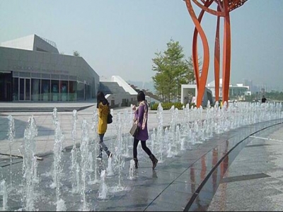重庆水上乐园喷泉