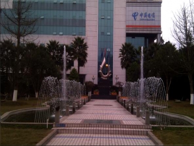 重庆万州中国电信喷泉设计案例
